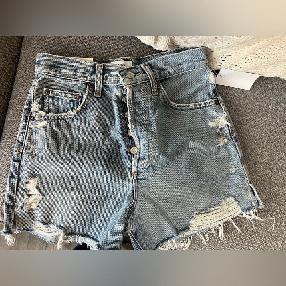 New agolde dee shorts